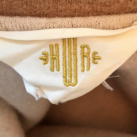 Anthropologie S blazer wool business casual work preppy light academia classic - Picture 7 of 11